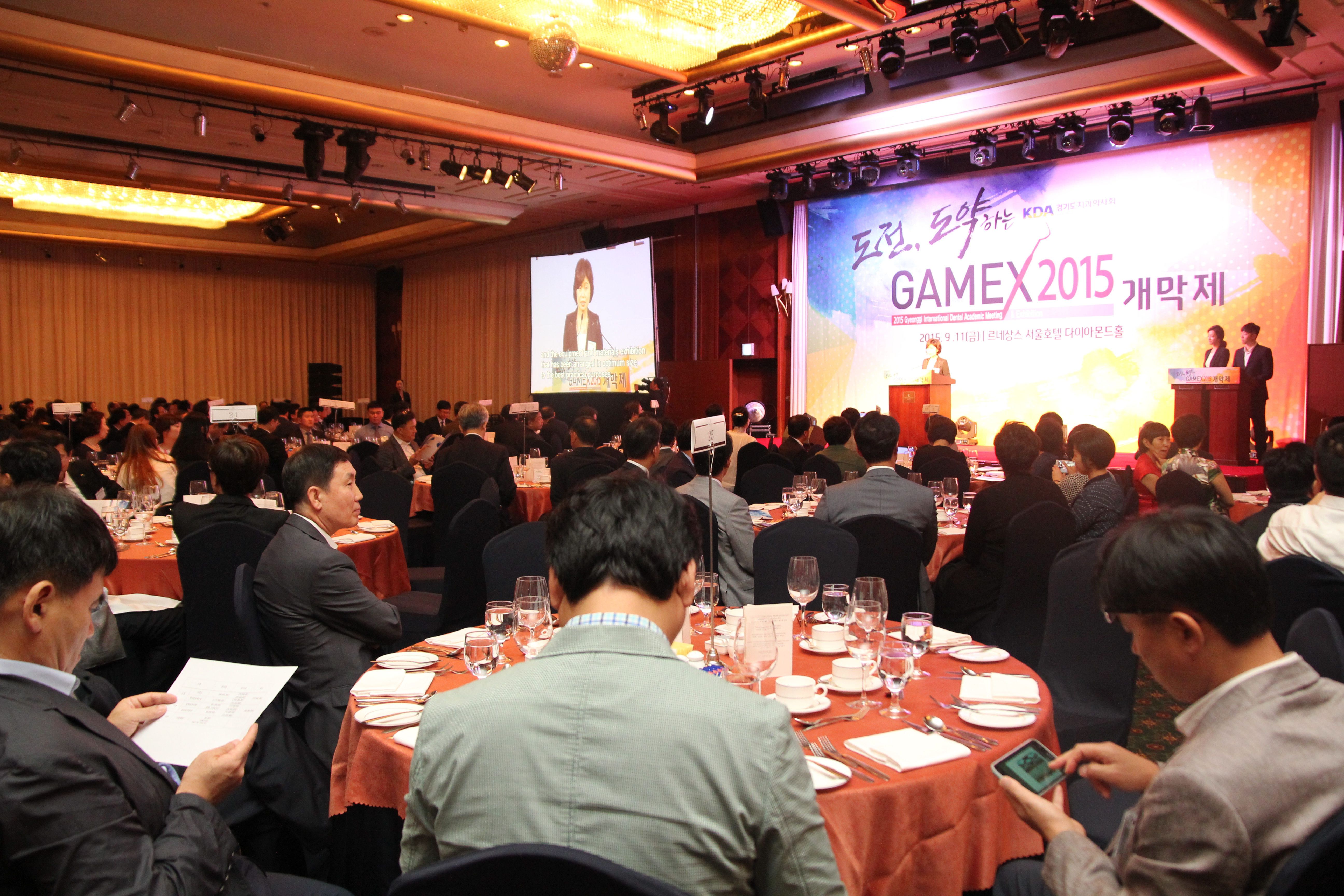 GAMEX 2015 개막제